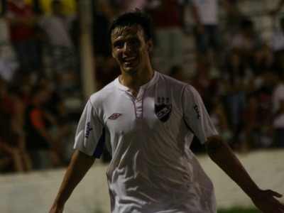 Orttomin marcou dois gols para o Nacional. Foto: Ieda Beltrão